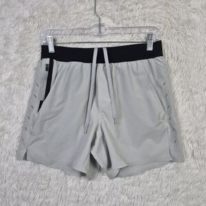 Ten Thousand The Interval Short Mens S Gray 5" Unlined Running Gym